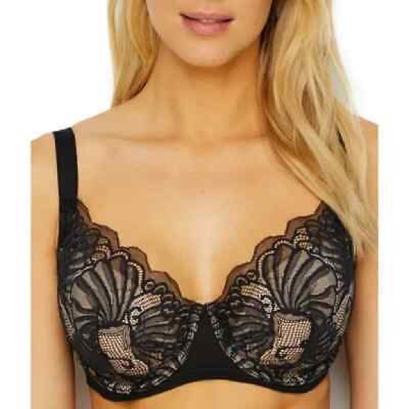 🖤 NWT! Paramour by Felina Lace Bra - Picture 7 of 11
